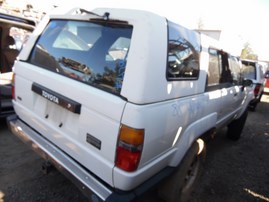 1988 TOYOTA 4RUNNER DLX WHITE 2.4L MT 4WD Z17909